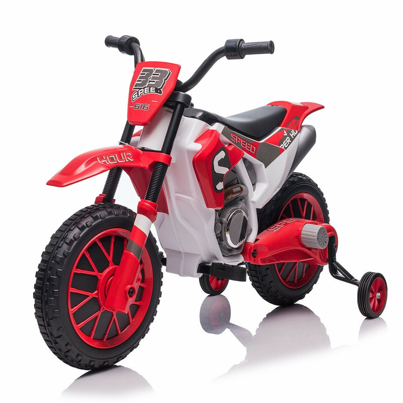 Red electric dirt bike store