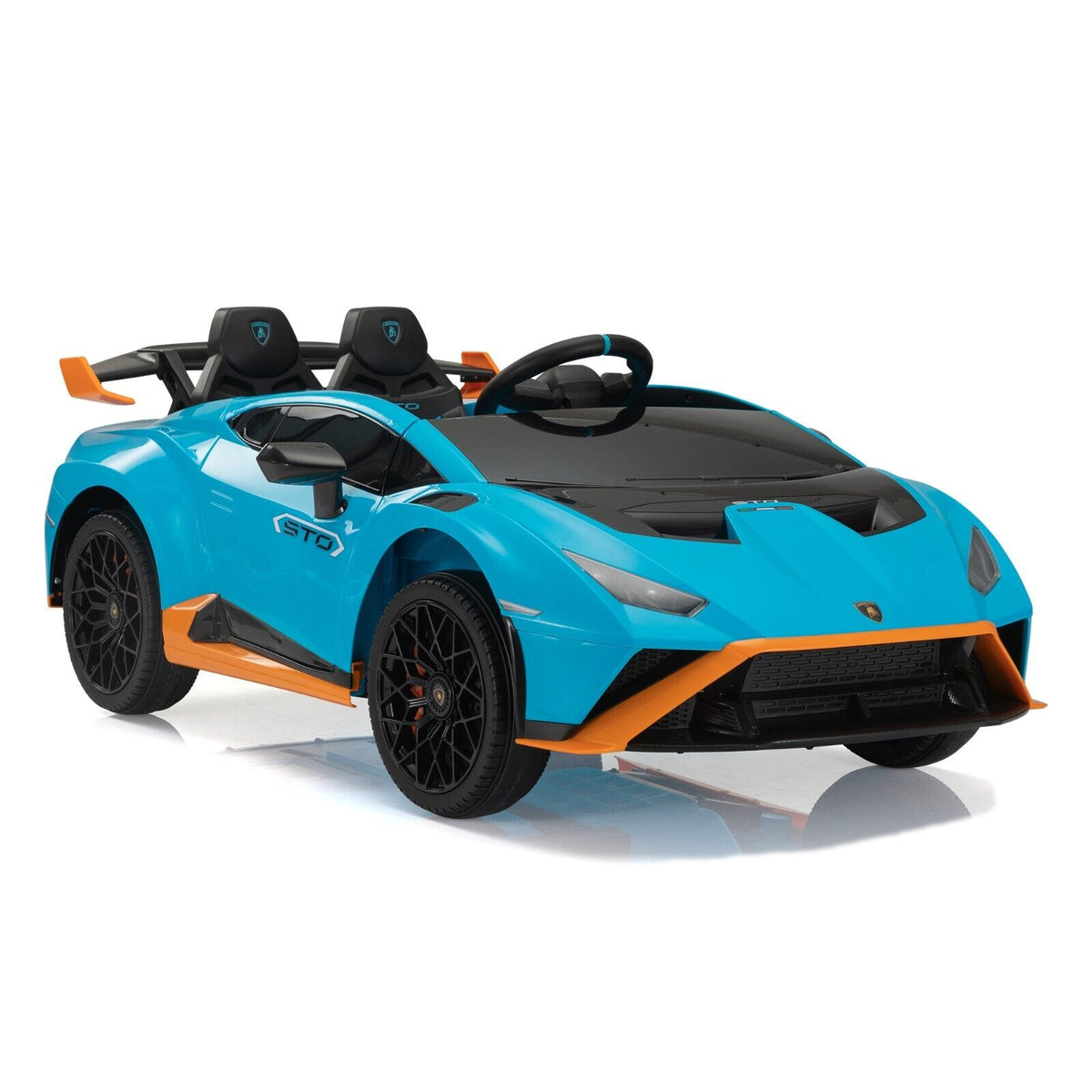 TOBBI Licensed Lamborghini RC 12V Electric Ride On Car for Kids