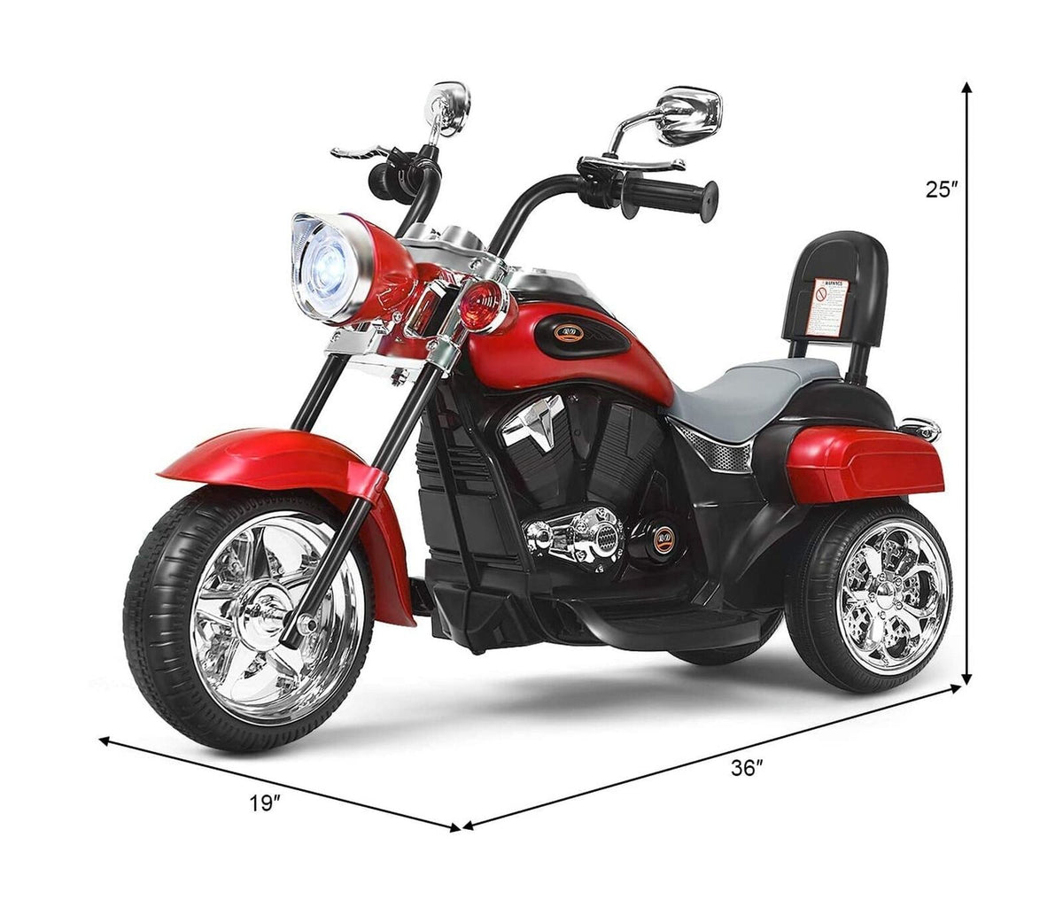 家具 electricrider 6V Kids Electric Ride on Motorcycle with Bubble Maker and Music