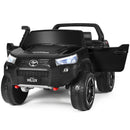 2-Seater Toyota Hilux Ride On Truck with Remote Control - 4WD, 2*12V Battery Powered