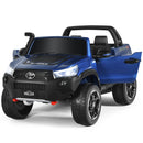 2-Seater Toyota Hilux Ride On Truck with Remote Control - 4WD, 2*12V Battery Powered
