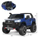 2-Seater Toyota Hilux Ride On Truck with Remote Control - 4WD, 2*12V Battery Powered