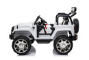 2 Seater 24 Volt 4x4 Electric Ride On Jeep Style Rubber Tires Fully Loaded Truck ATV UTV For Kids W/Magic Cars® Wireless Parental Control
